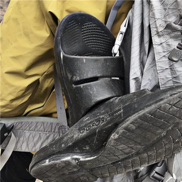 Slide, Black - Men’s Size 11, Women’s Size 13 - Lightweight Recovery Footwear - Picture 4 of 7